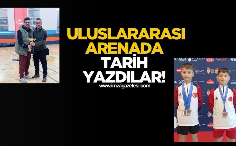 Zonguldaklı antrenörler uluslararası arenada tarih yazdılar!