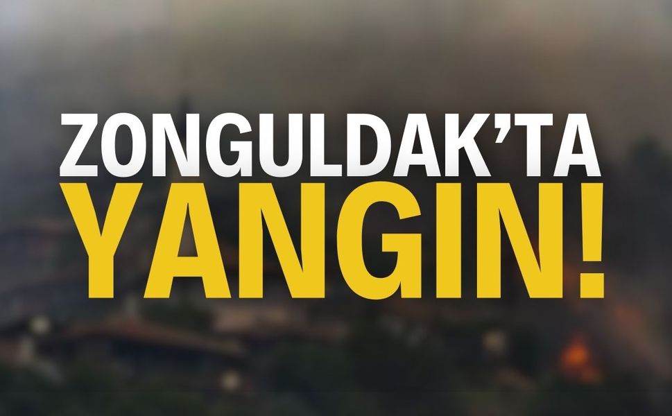 Zonguldak Çayköy'de Yangın! | Zonguldak haber