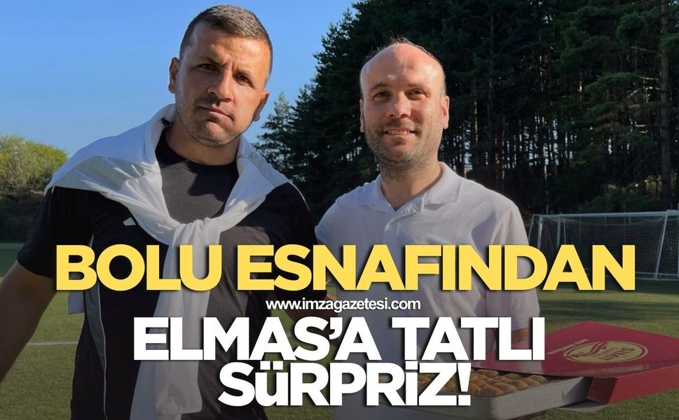 Bolu esnafından Zonguldakspor’a tatlı sürpriz