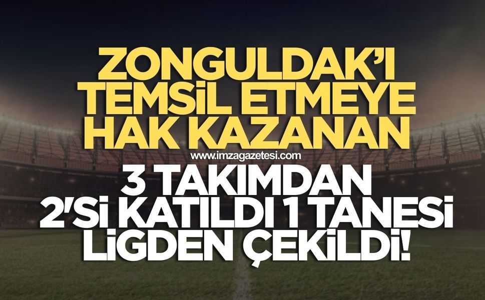 Çaycumaspor ve Devrek Belediyespor katılacak Mavi Şimşekler çekildi