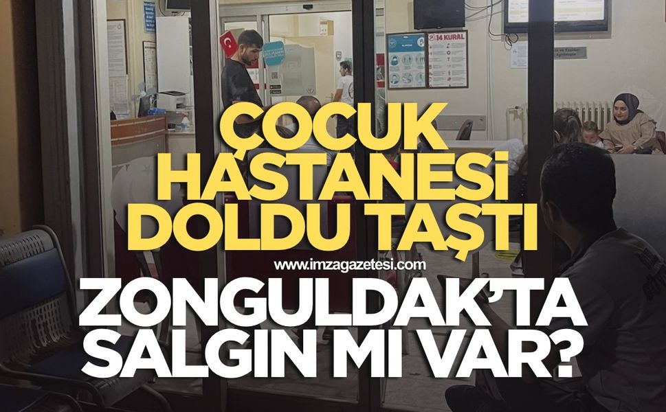 Zonguldak Kadın Doğum ve Çocuk Hastanesi doldu taştı! Şikayetlerin hepsi aynı