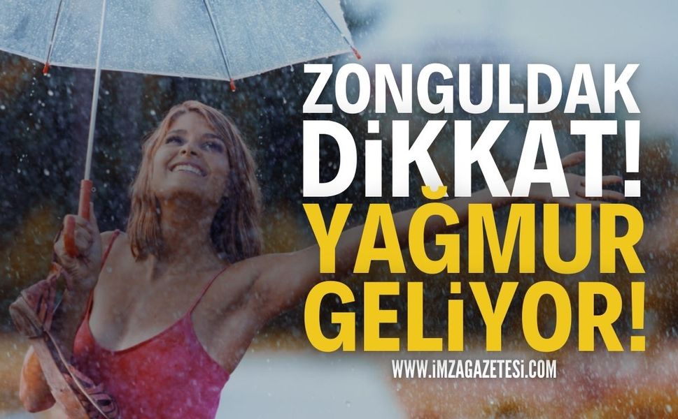 Zonguldak Dikkat: Yağmur Geri Geliyor!