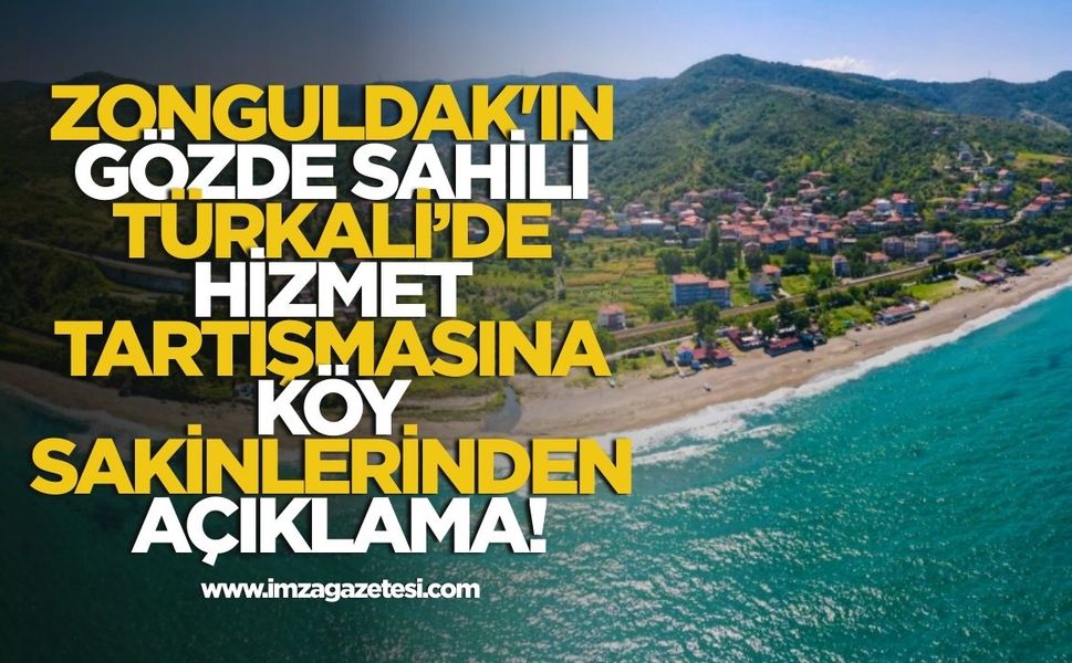 Zonguldak'ın Gözde Sahili Türkali'de Hizmet Tartışmasına Köy Sakinlerinden Açıklama!