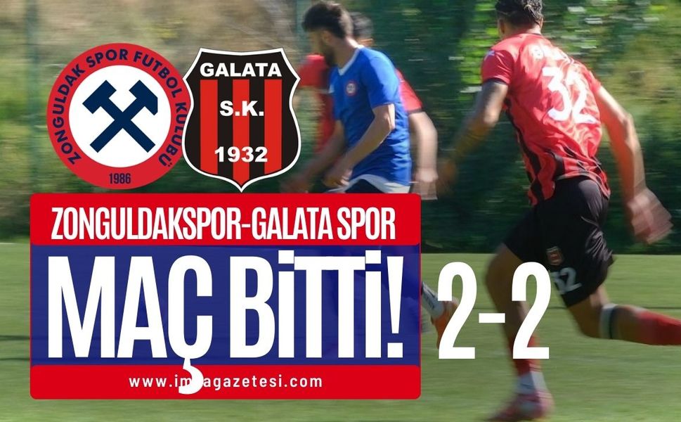 Zonguldakspor Galataspor’la berabere kaldı