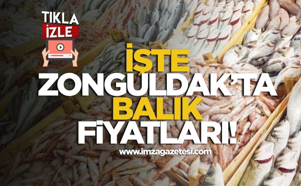 Balık fiyatlarını sosyal medyadan paylaştı!