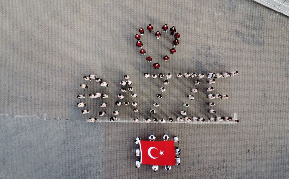 Karabüklü Öğrencilerden Gazze'ye Destek...