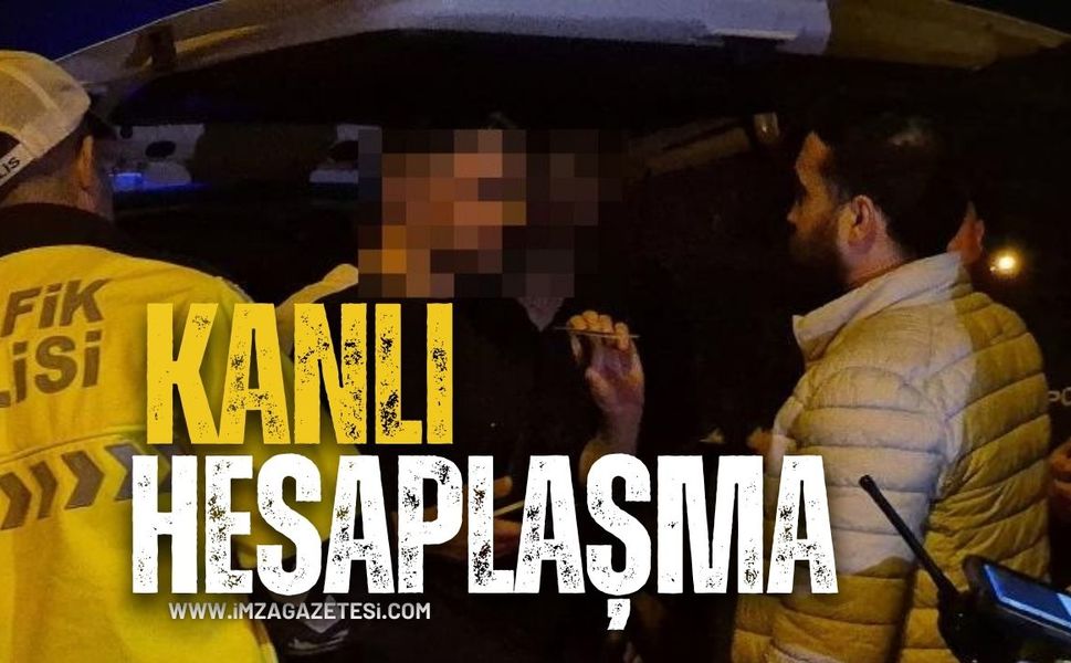 Kanlı hesaplaşma! Kaçan Zanlıyı Polis Yakaladı...