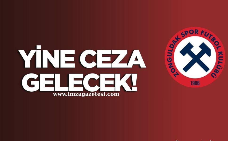 Zonguldakspor’a yine ceza gelecek!