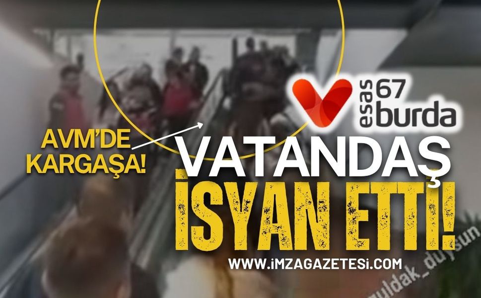 Zonguldak Esas67 AVM'de Zor Anlar!