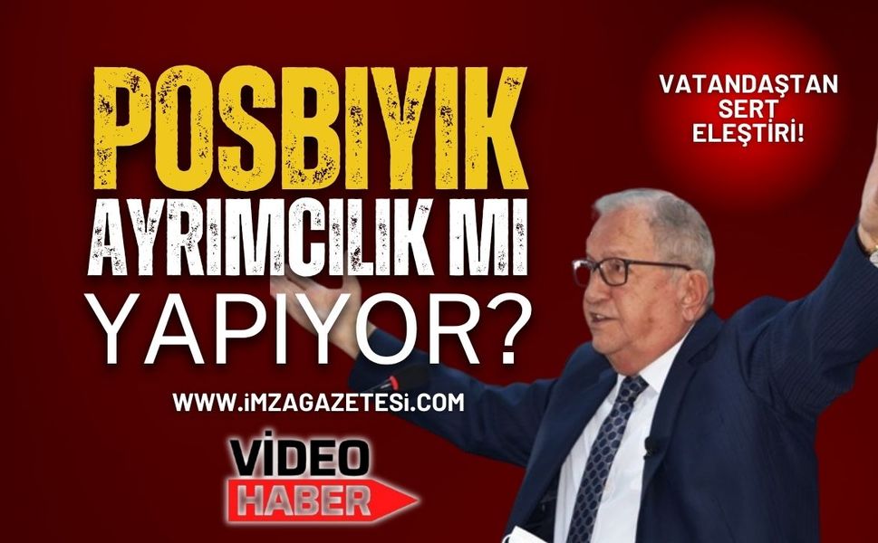 Ereğli Belediye Başkanı Halil Posbıyık, Ayrımcılık Mı Yapıyor? Vatandaştan Sert Eleştiri!