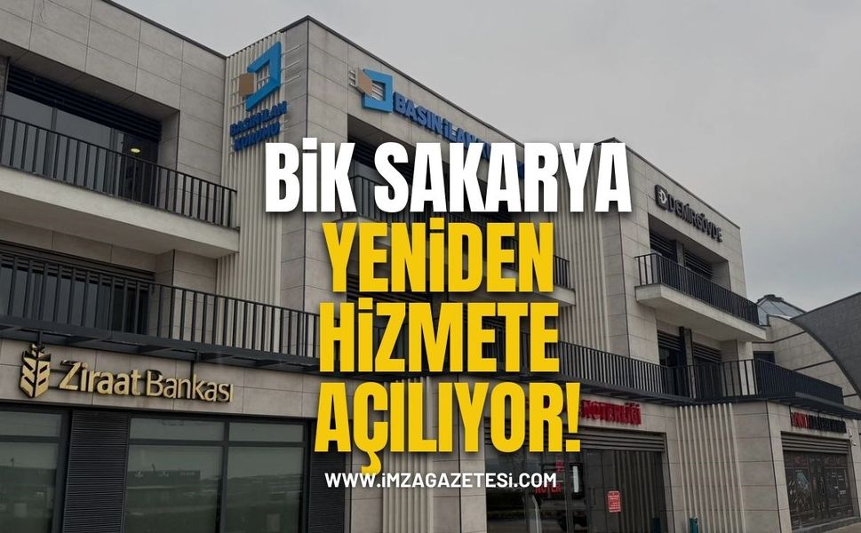 Basın İlan Kurumu Sakarya Bölge Müdürlüğü yeniden açılıyor...