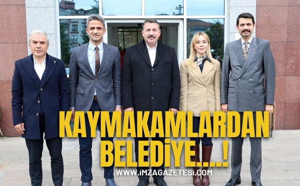 Kaymakamlardan Belediye….!