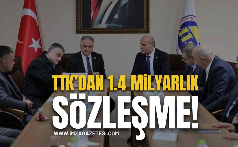 TTK’daki 1.4 Milyarlık O İhalenin Sözleşmesi…!