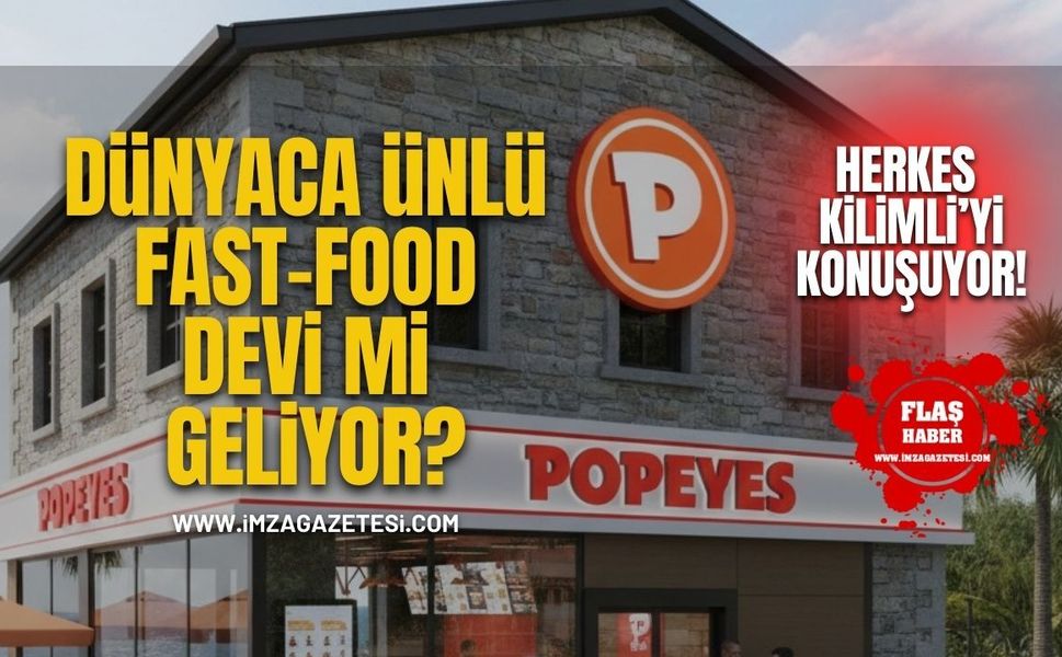 Şimdi Herkes Kilimli'yi Konuşuyor! Dünyaca Ünlü Fast-Food Devi Mi Geliyor?