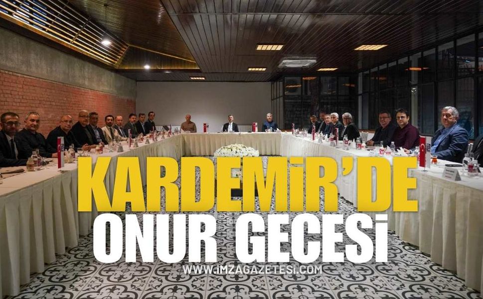 Kardemir'den Uzun Yıllar Görev Yapan Yöneticilere Onur Gecesi...