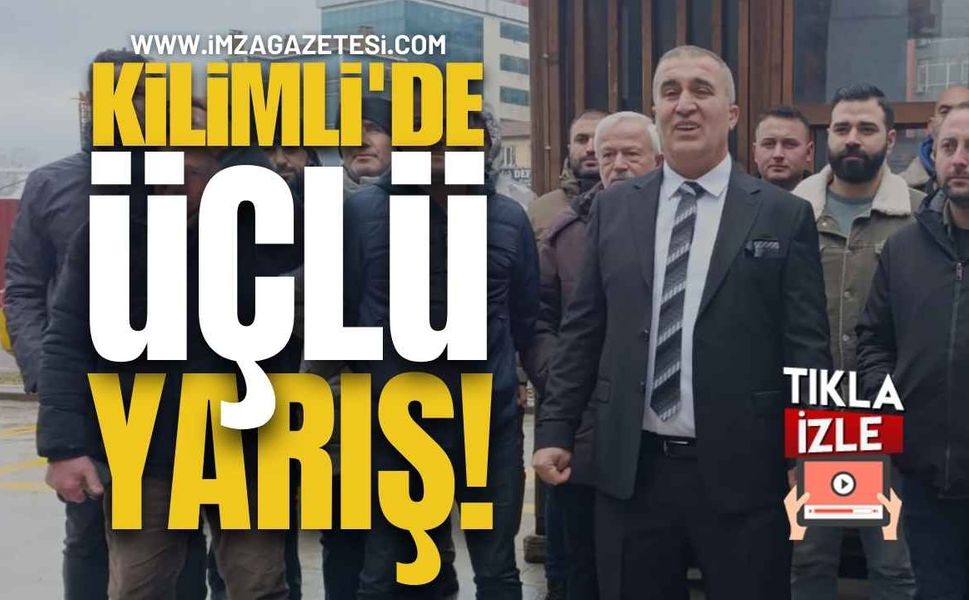 Kilimli'de Üçlü Yarış!