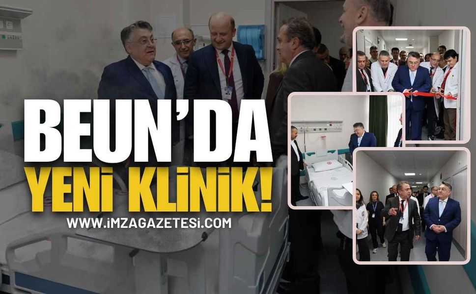 Zonguldak BEUN'da Yeni Klinik Açıldı | Zonguldak haber