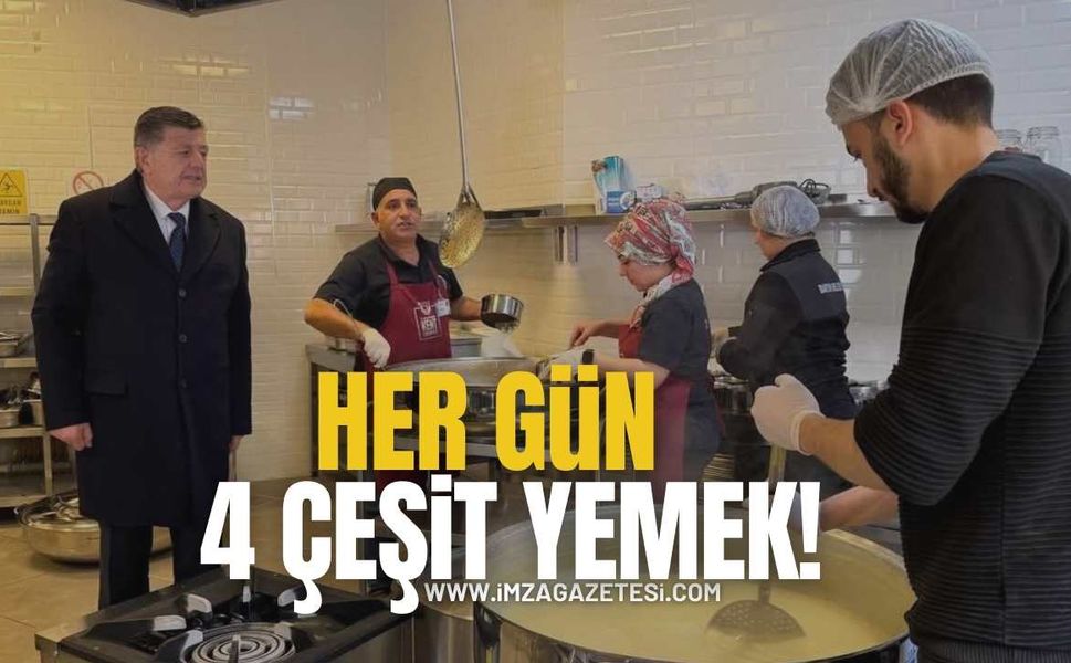Ramazan Ayında Her Gün 391 Kişiye 4 Çeşit Yemek!