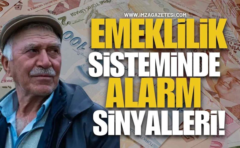Emeklilik sisteminde alarm sinyalleri!