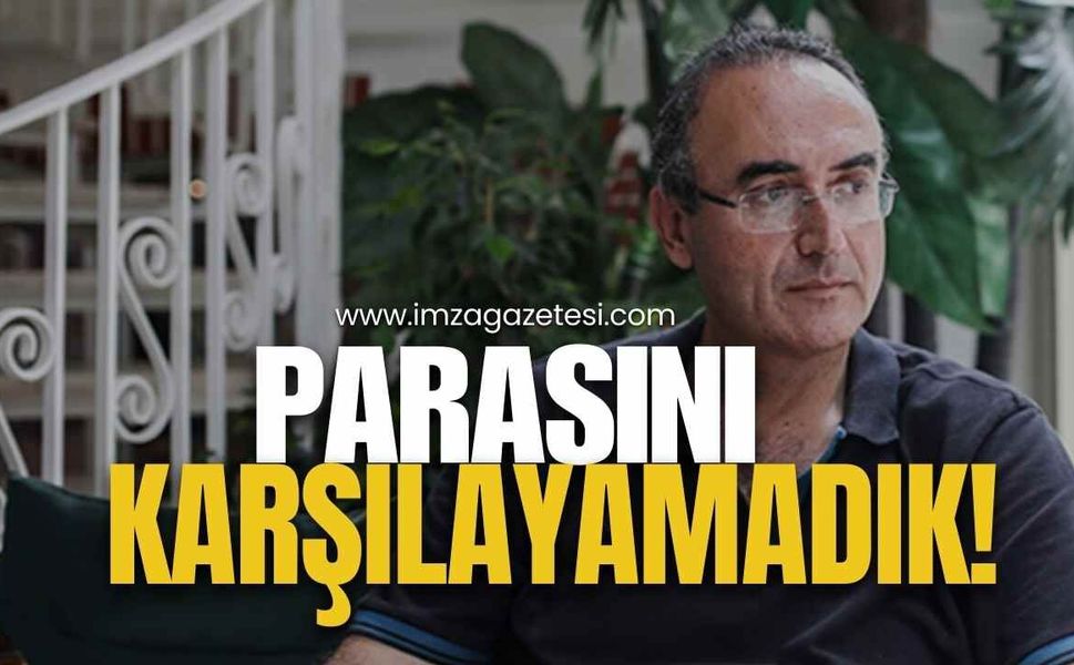 Sunay Akın’ın Parasını Karşılayamadık!