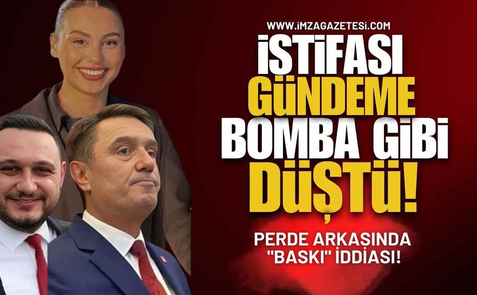 Chp Zonguldak'ta Cemre Kocaağa'nın İstifası Gündeme Bomba Gibi Düştü! Perde Arkasında "Baskı" İddiası!