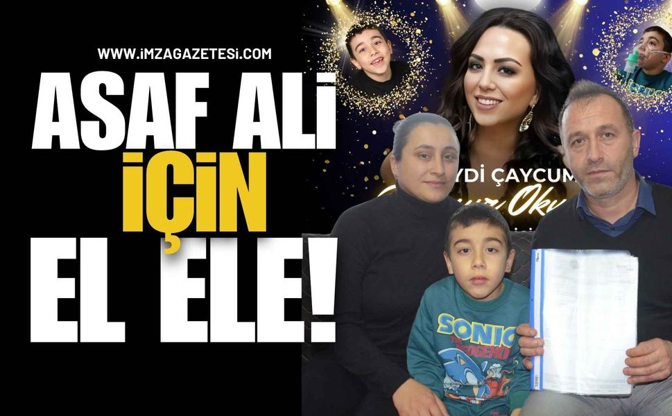 DMD Hastası Asaf Ali İçin El Ele... Çaycuma’da Umut Dolu Matine