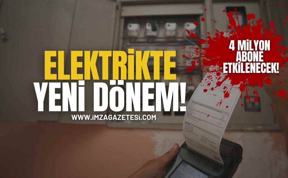 Elektrikte Dijital Dönüşüm Başlıyor! 4 Milyon Aboneyi Etkileyecek!