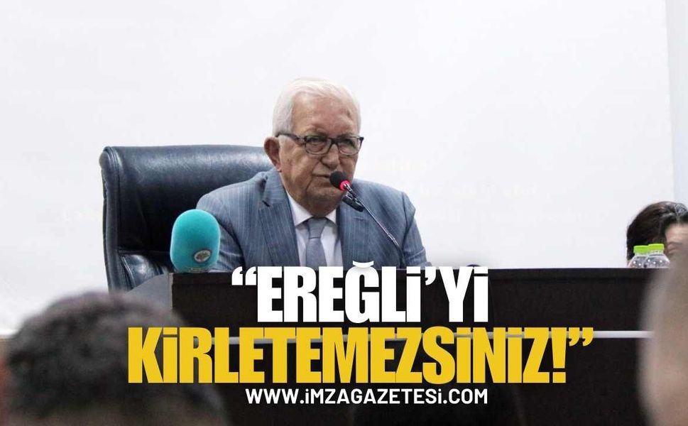 Başkan Halil Posbıyık; "2 Firma Para Kazanacak Diye Ereğli'yi Kirletemezler!"