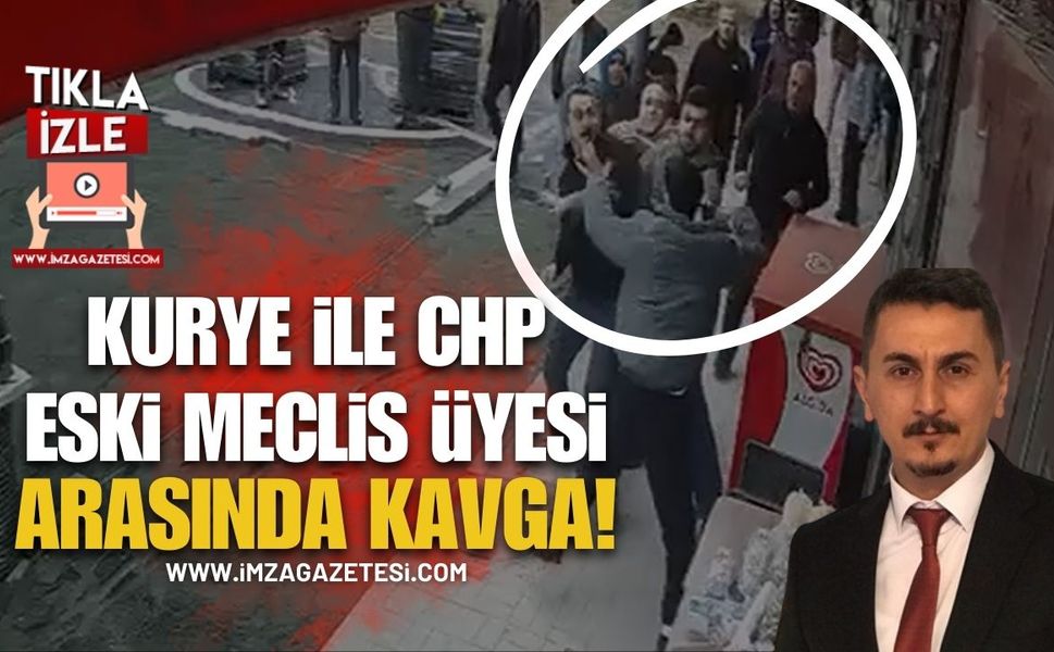 Kurye ile CHP eski meclis üyesi ve Atatürkçü Düşünce Derneği birbirine girdi!