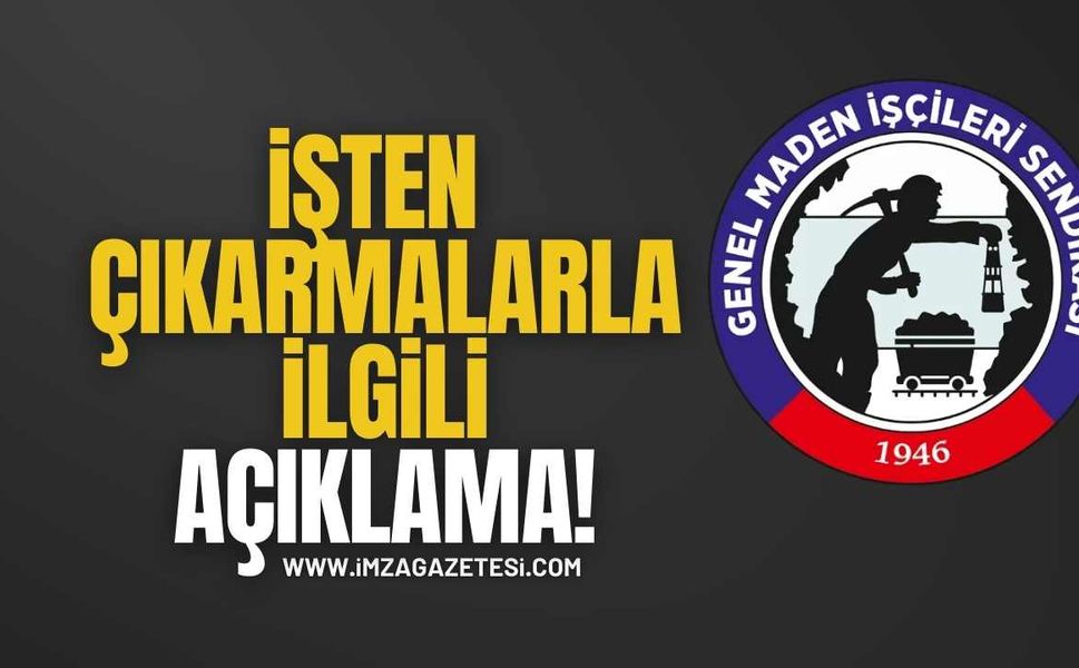 GMİS'ten İşten Çıkarmalarla İlgili Açıklama!