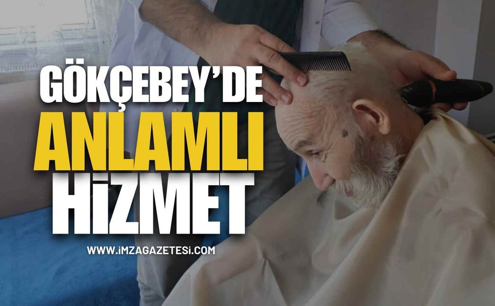 Gökçebey’de Anlamlı Hizmet...