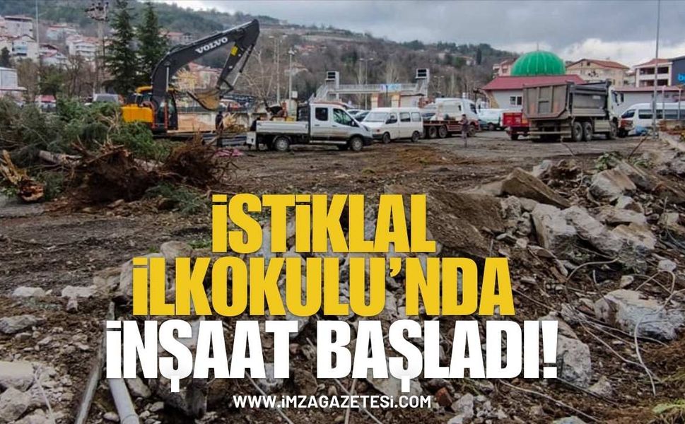 İstiklal İlkokulu’nda İnşaat Başladı!