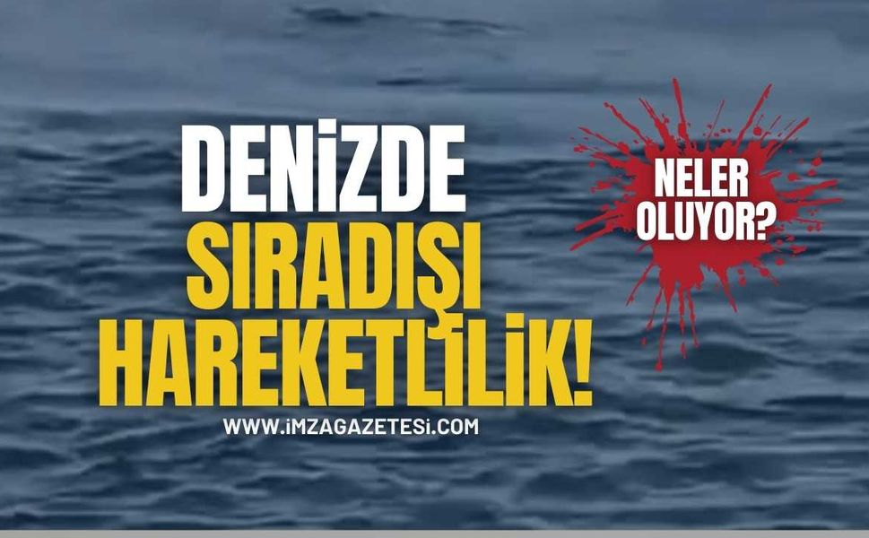 Zonguldak’ın Kozlu İlçesinde Sıradışı Hareketlilik!