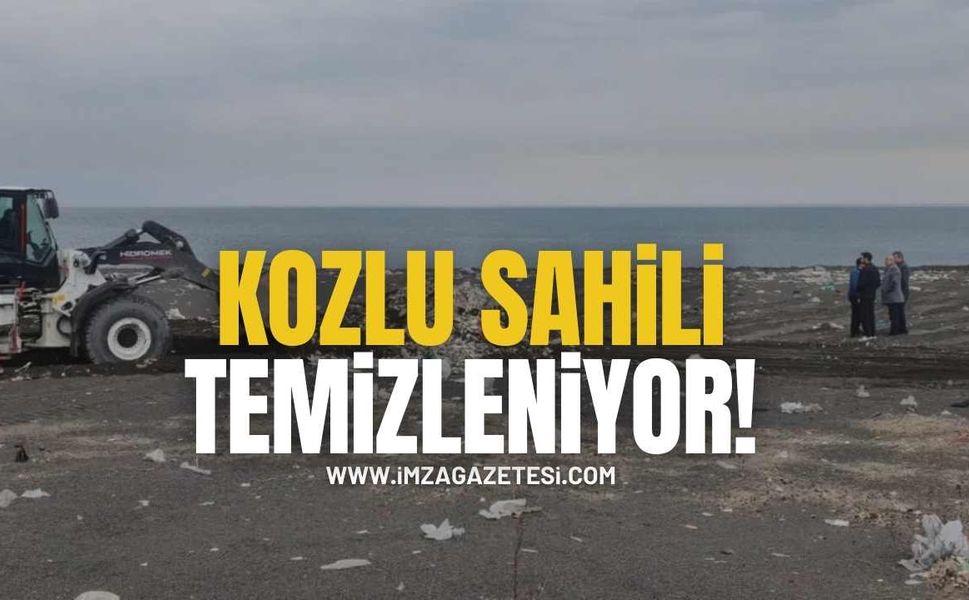 Kozlu Sahili Temizleniyor!