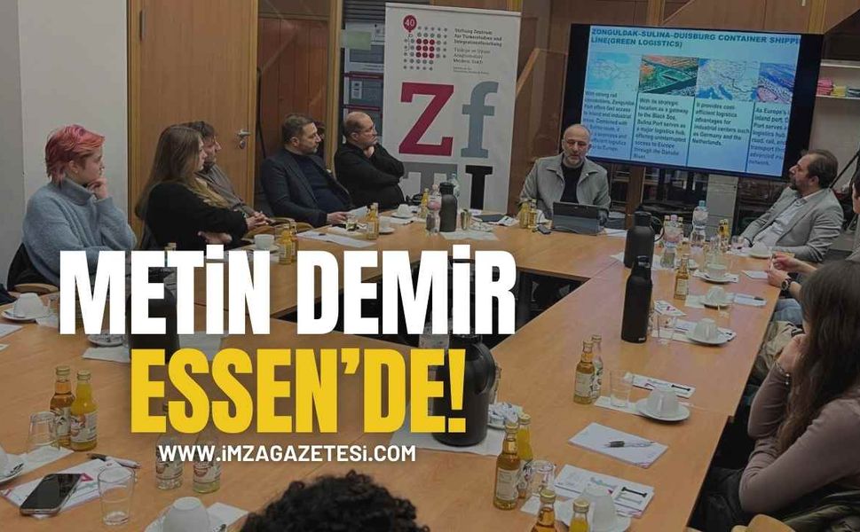 ZTSO Başkanı Metin Demir, Essen’de Türk Öğrencilerle Buluştu!