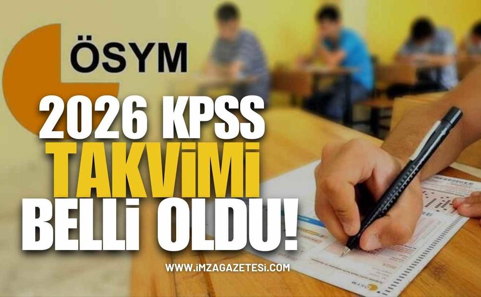 ÖSYM 2026 KPSS Takvimi Belli Oldu!