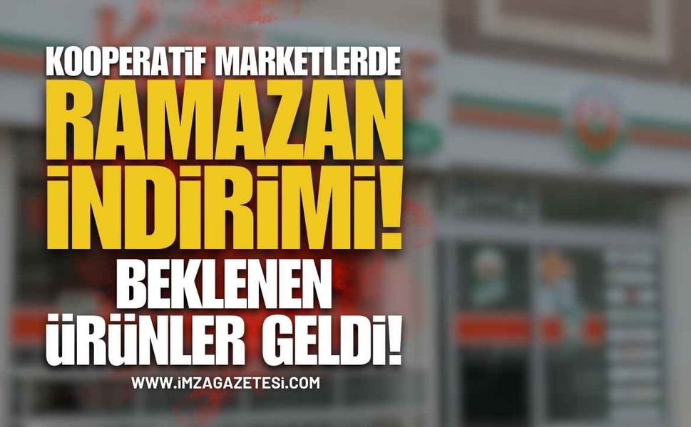 Kooperatif Ramazan Aktüel Broşürü! Haftanın En Uygun Ürünleri