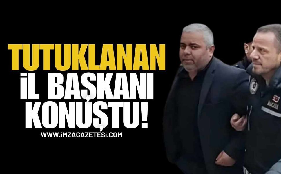 Tutuklanan İl Başkanı Şenol Cin “İddialar Asılsız” Dedi!