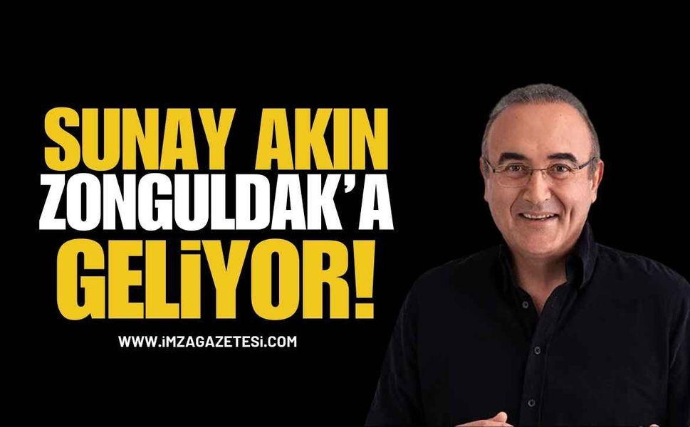Sunay Akın Zonguldak’a Geliyor! "Mahya Işıkları" Şehri Aydınlatacak!
