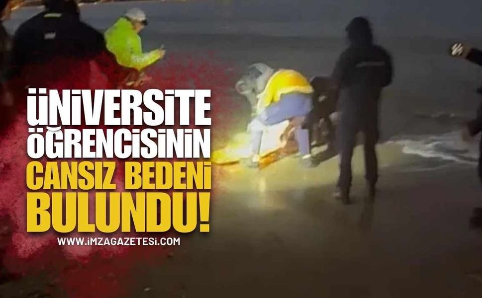 Üniversite Öğrencisinin Cansız Bedeni Denizde Bulundu