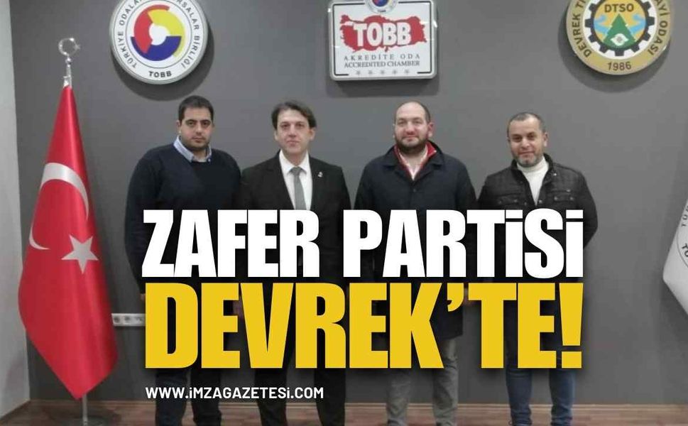 Zafer Partisi Devrek’te Temaslarını Sürdürdü