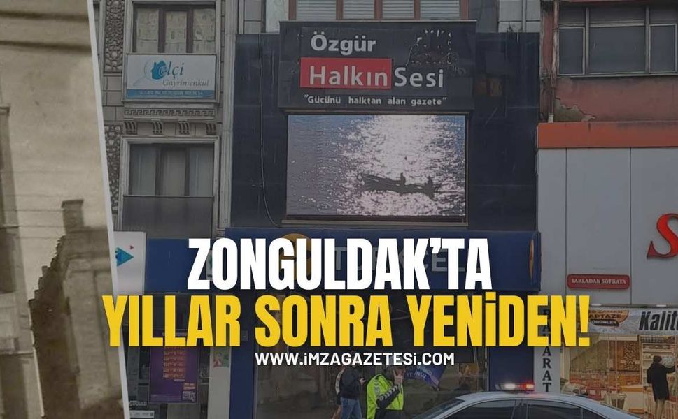 Zonguldak’ta Sokak Televizyonu Geri Döndü!