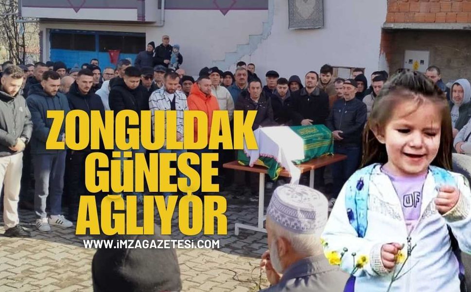 Minik Güneş Gözyaşlarıyla Son Yolculuğuna Uğurlandı...