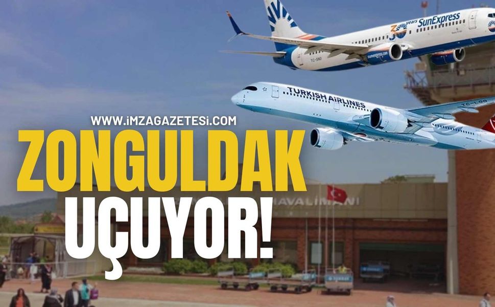 Zonguldak Uçuyor! İşte Uçuş Takvimi!