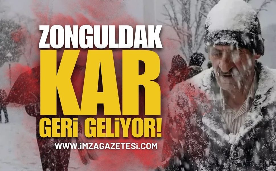 Zonguldak Kar Geri Geldi: Tarih Verildi!