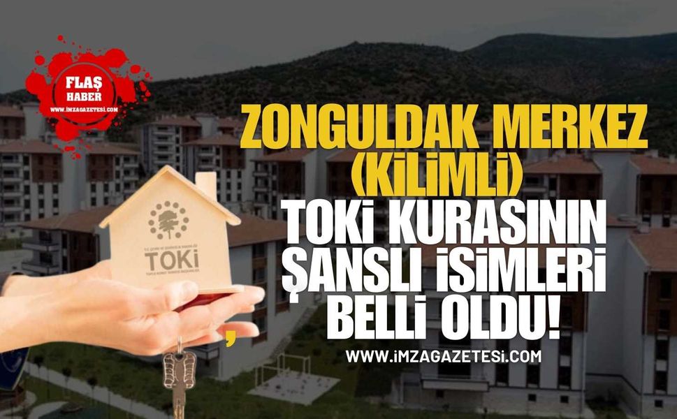 Zonguldak Merkez (Kilimli) 300 Sosyal Konut Projesinde Kura Sonuçları Açıklandı!