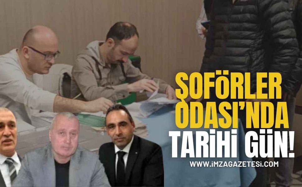 Zonguldak Şoförler Odası'nda Tarihi Gün! Oylar Kullanılıyor!