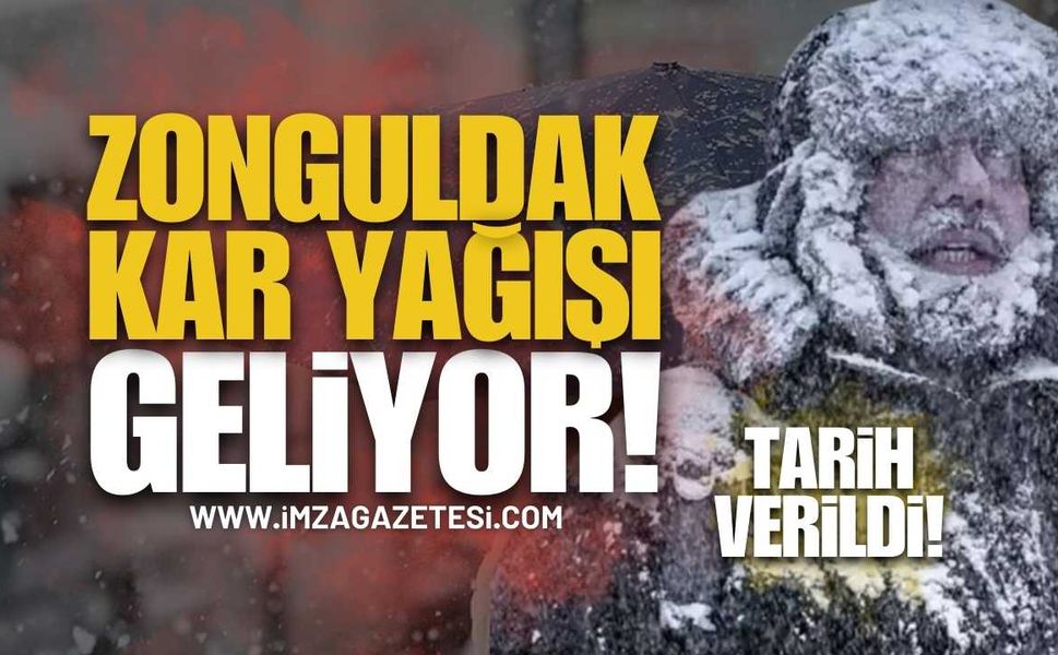 Zonguldak'a Kar Geri Geliyor! 20 Şubat Tarihine Dikkat!