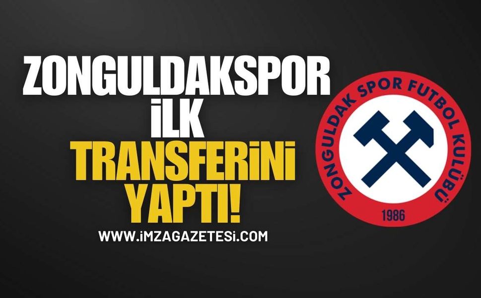 Zonguldakspor ilk transferini yaptı!