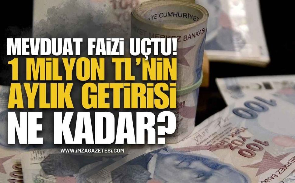 1 Milyon TL’nin 32 Günlük Mevduat Getirisi Uçuşa Geçti! Mart 2026 Banka Banka Güncel Faiz Oranları